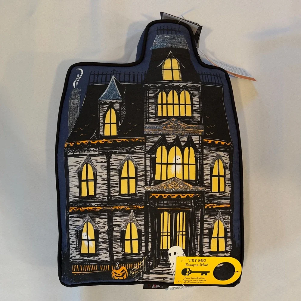 Haunted Mansion Halloween Pillow